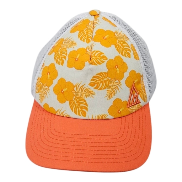 Ripzone Floral Trucker Beach Baseball Hat - Picture 2 of 4